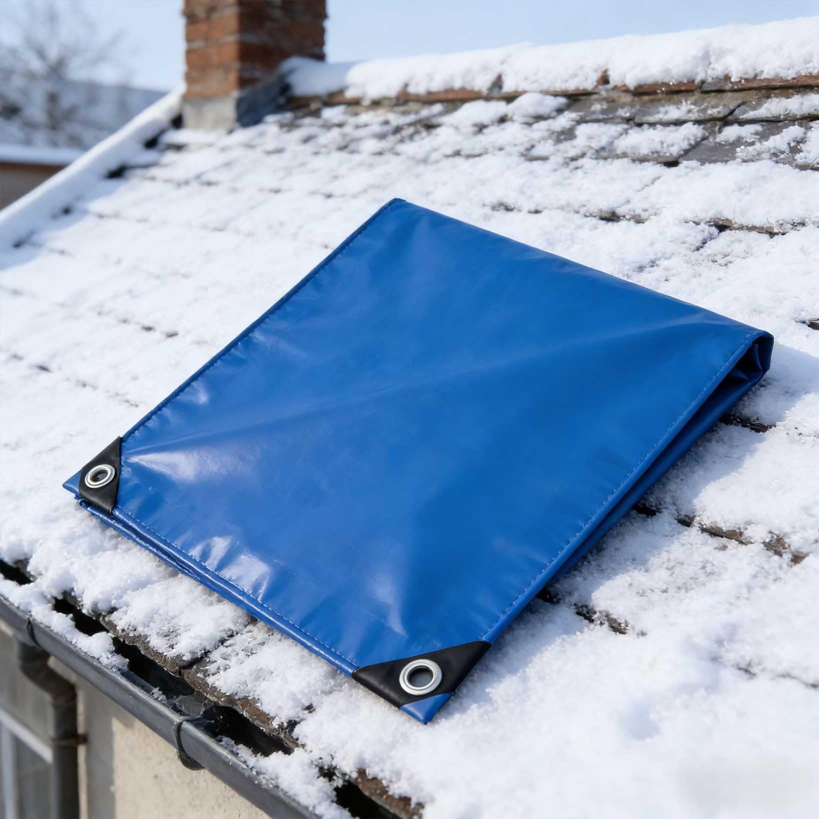 Lona de protección con ojales de alta resistencia y PVC impermeable para muebles de jardín