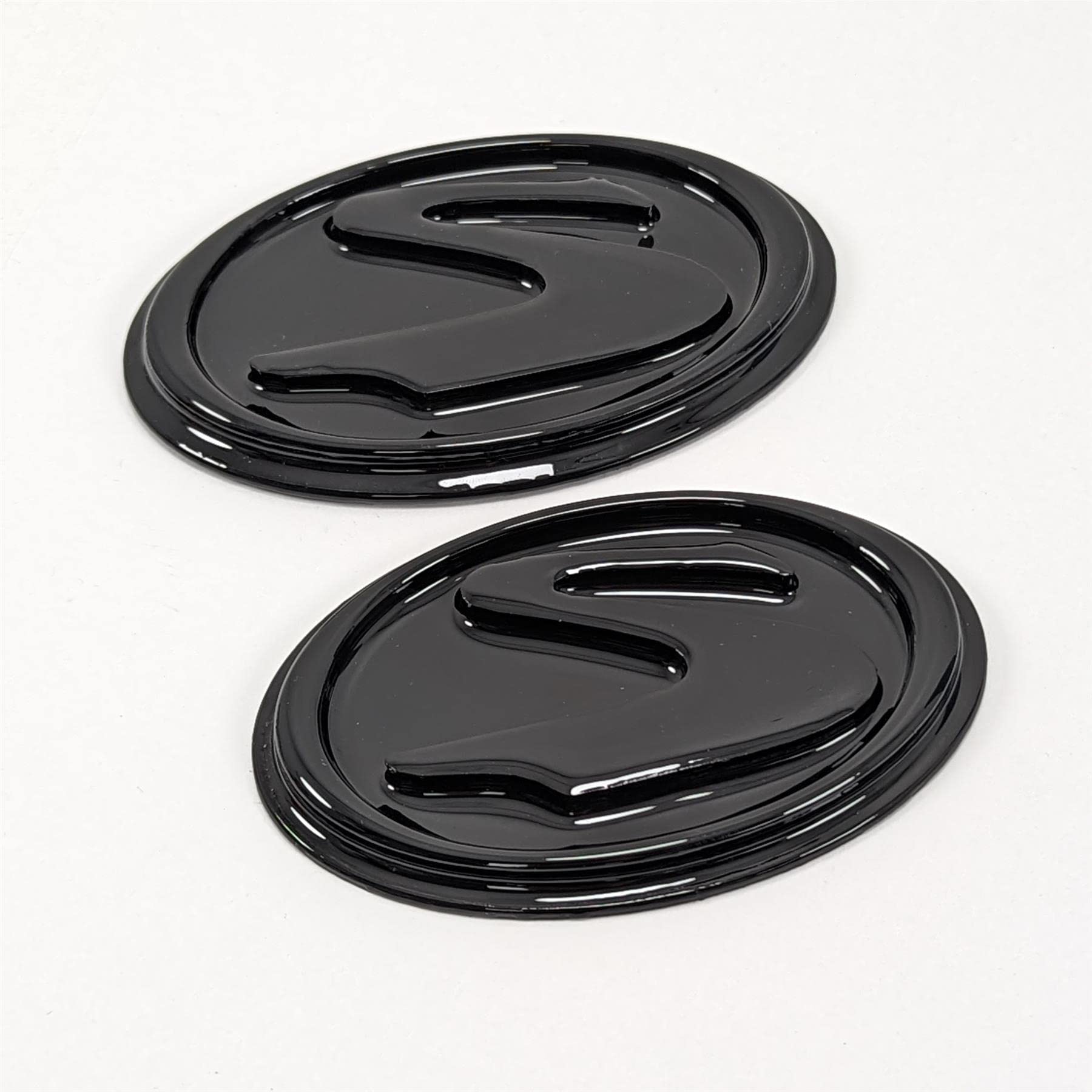 Supras Logo Badge Kit For GR Supra A90 MK5/V S Logo Black