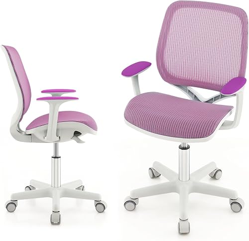 Chaise Bureau Pivotante à roulettes pour Enfants 6-15 A LIFEZEAL