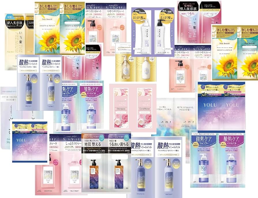 Amazon | 【トライアルセット】8個セット シャンプー＆トリートメント