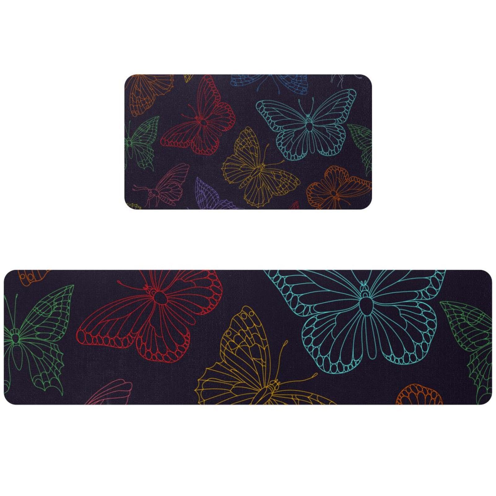 Tapete de cocina con diseño de mariposas, dale un toque de alegría y calma a tu hogar