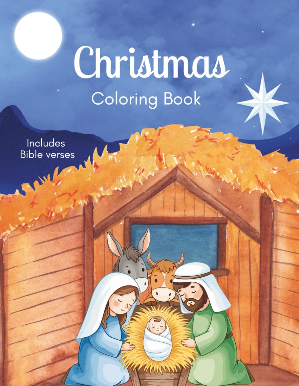 Christmas Coloring Book for Young Kids: Ages 2-6 (Holiday Coloring Books for Kids)