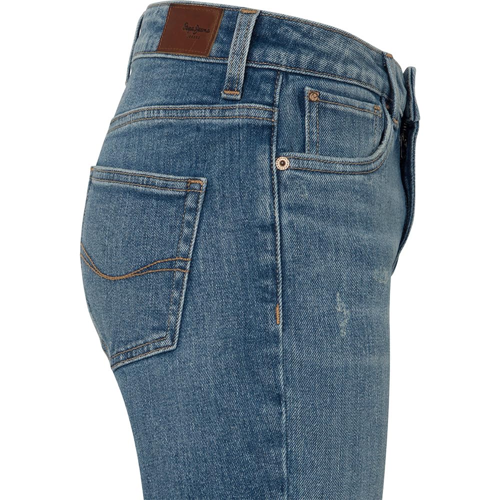 Pepe Jeans Zwężane Dżinsy Hw Pl204591 - Dżins Kobiety