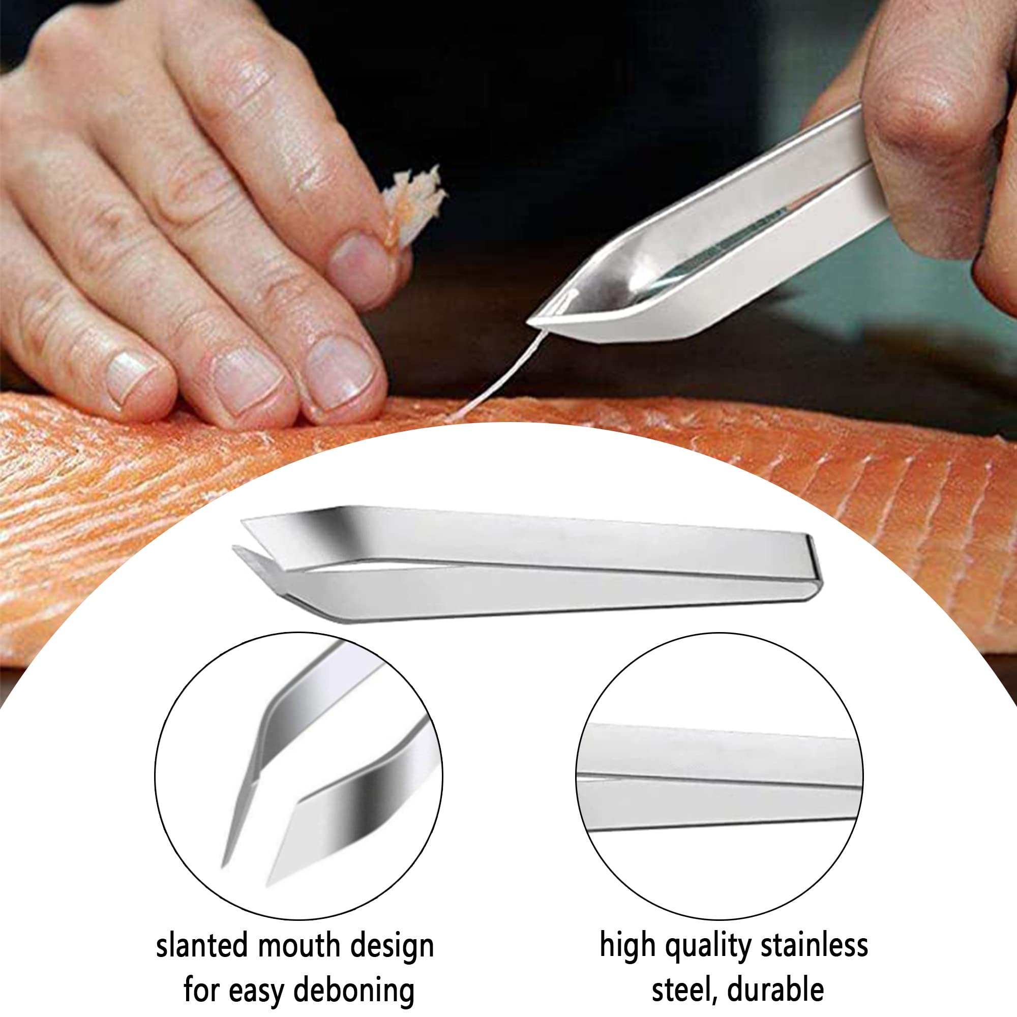 4 pièces dissolvant d'écailles de poisson et grattoir à poisson en