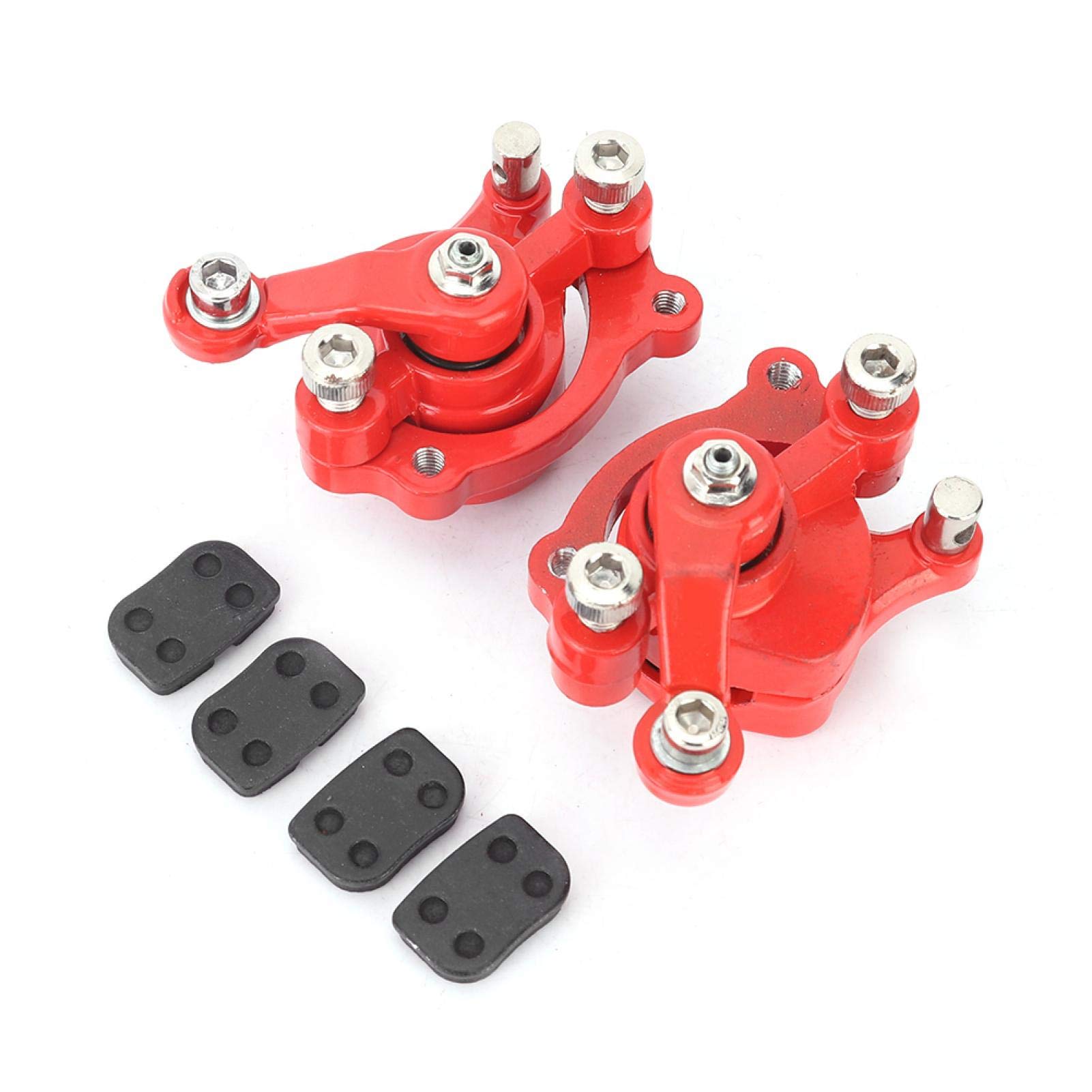 Pastiglie pinza freno a disco, resistenza al taglio durevole Effetto frenante stabile Basso tasso di usura Anteriore Posteriore Misura per cinese Mini Moto Kid Atv Quad 43cc 47cc 49cc