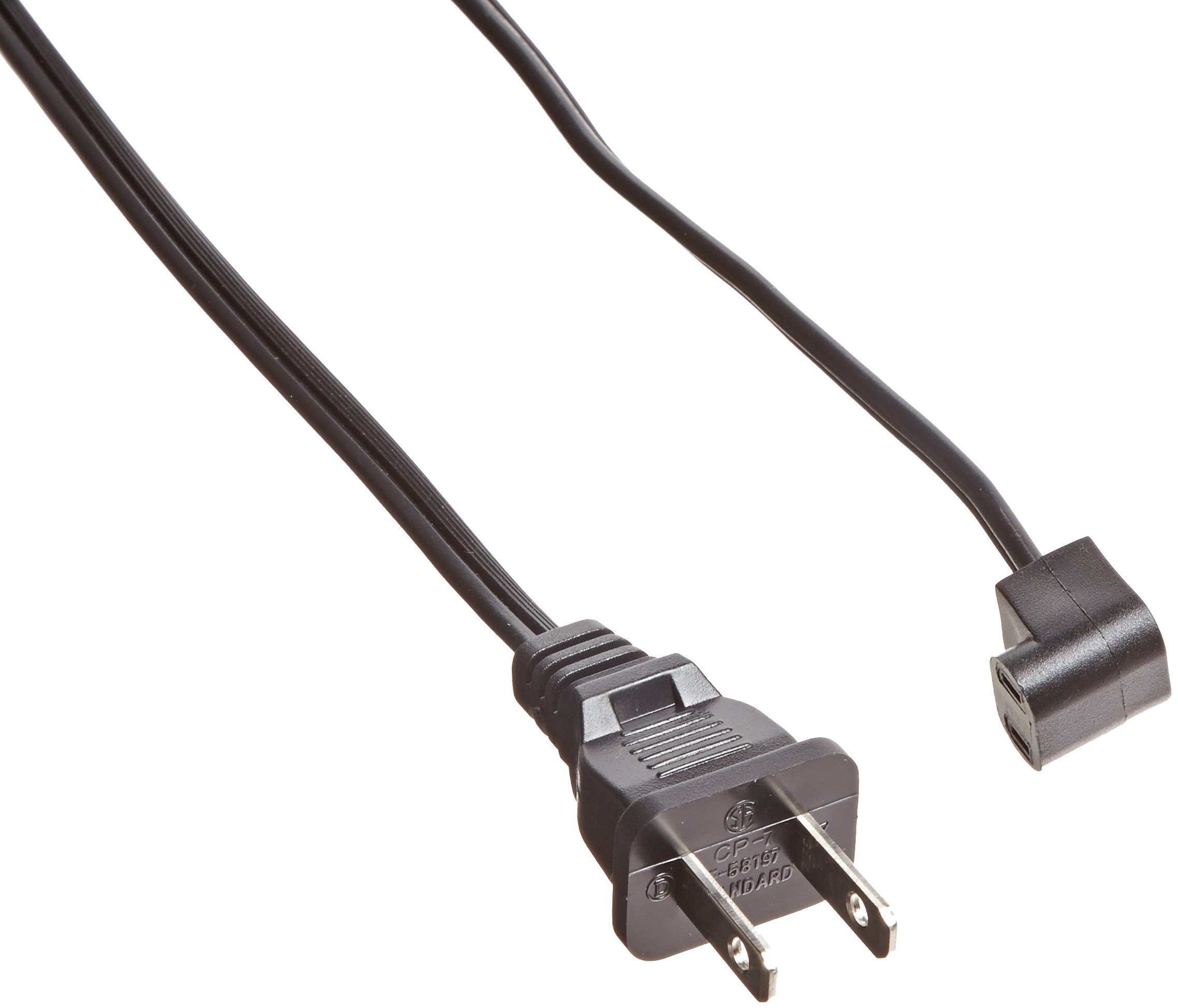 BudIndustries FC-1283 Fan Cord for Electronics Enclosure 36˝ L, Black