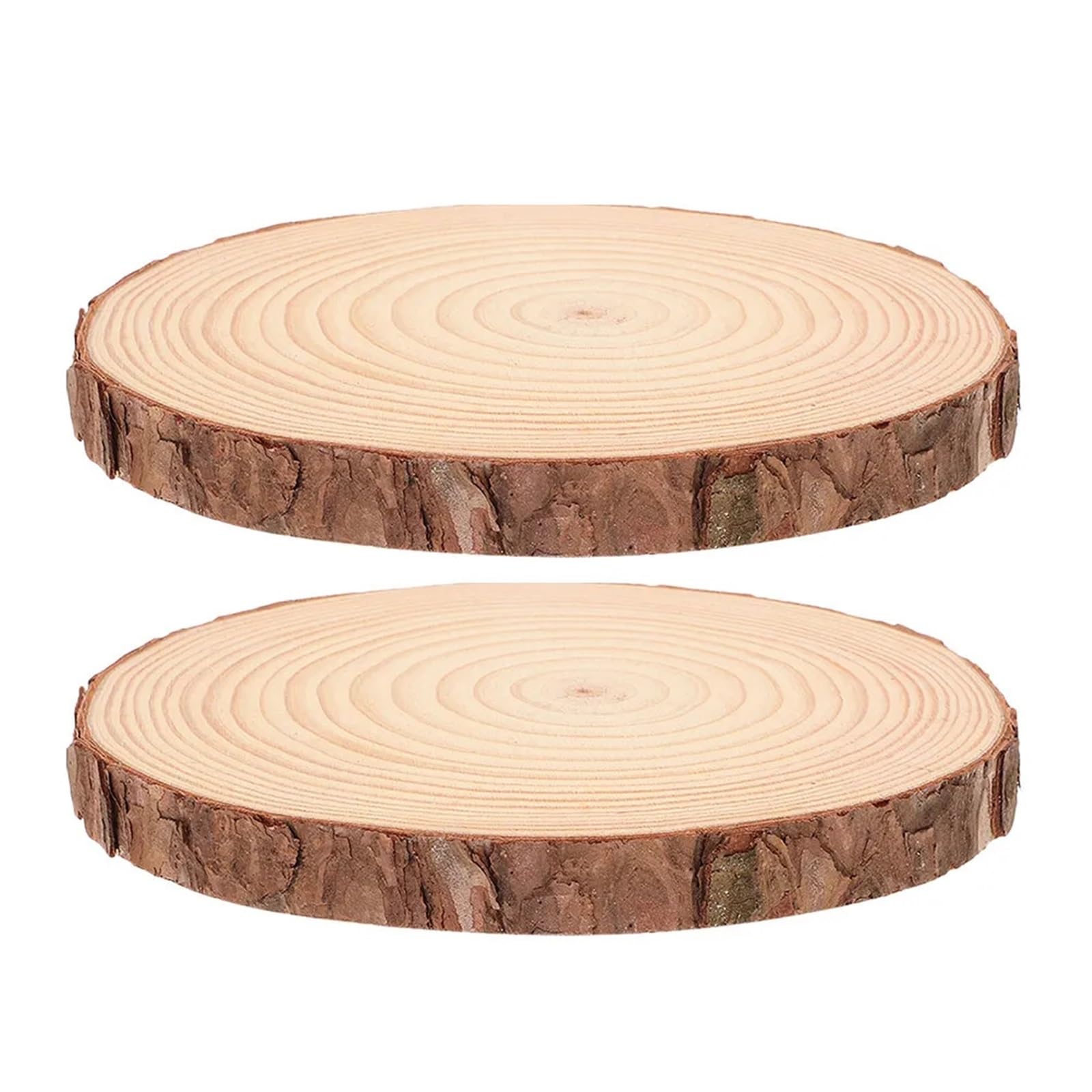 Pas Japonais Jardin Tremplins en bois for l'extérieur, 2 pièces
