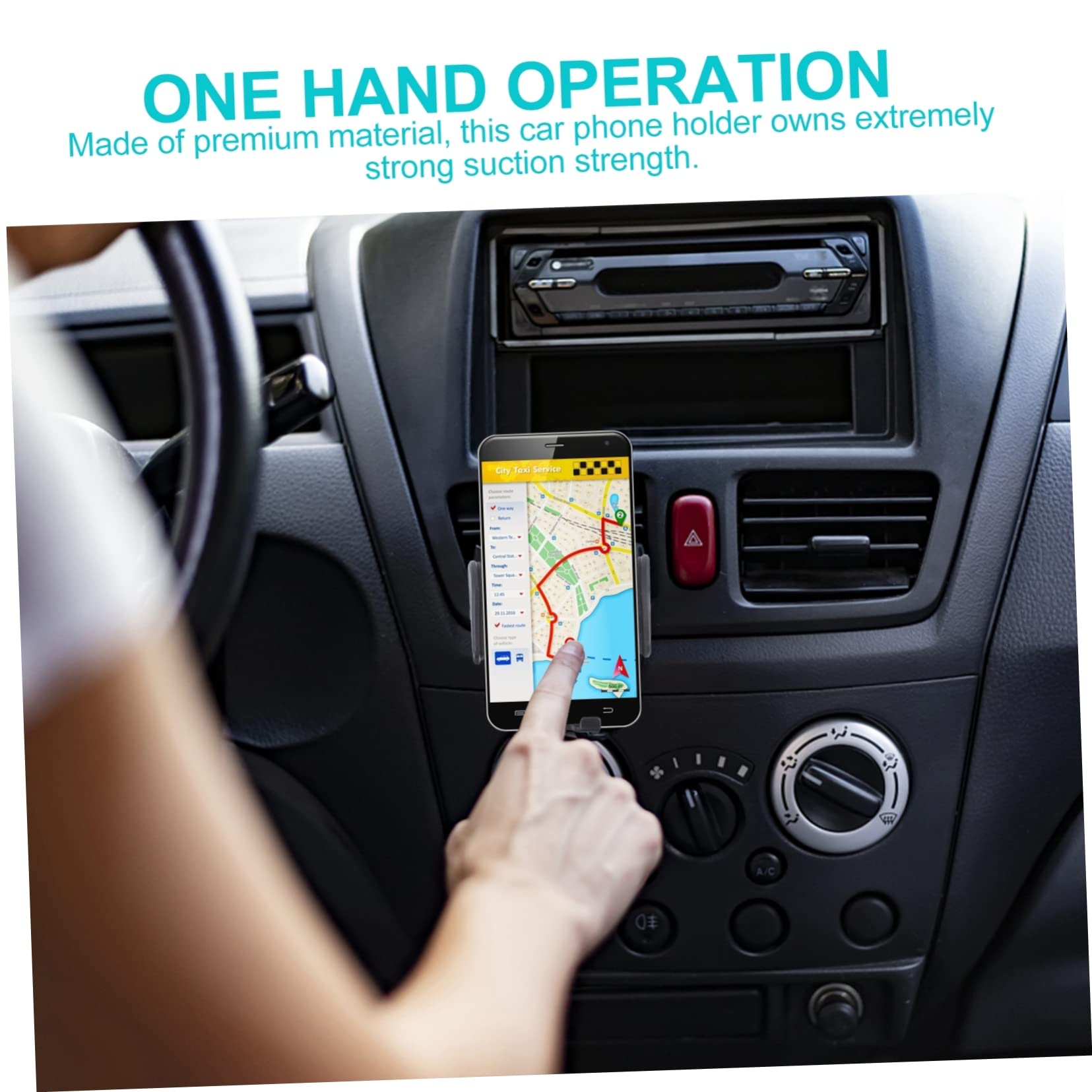 Gatuida 1pezzi Supporto Per Telefono Auto Ventosa Di Supporto Per Telefono Auto Resistente e Stabile
