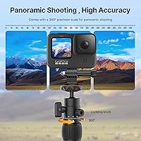 Vista 9 de jusmo LS09 Aluminum Projector Floor Stand for Nebula/XGIMI/Other Video Projectors, Mevo Camera Stand, 16.5-34.6inch Adjustable, Compatible with