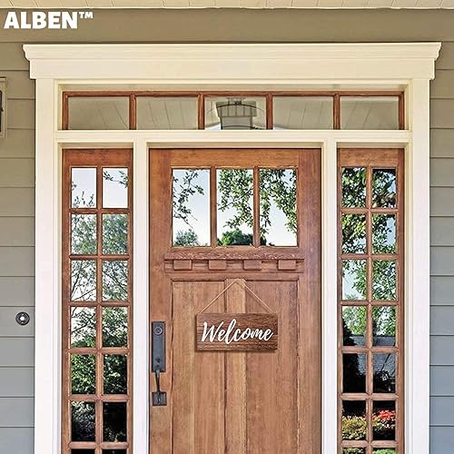 Miniatura 4 de Letreros de madera para decoración del hogar, letrero de neón de monstruo de Halloween, letrero de madera colgante de granja, letrero decorativo de