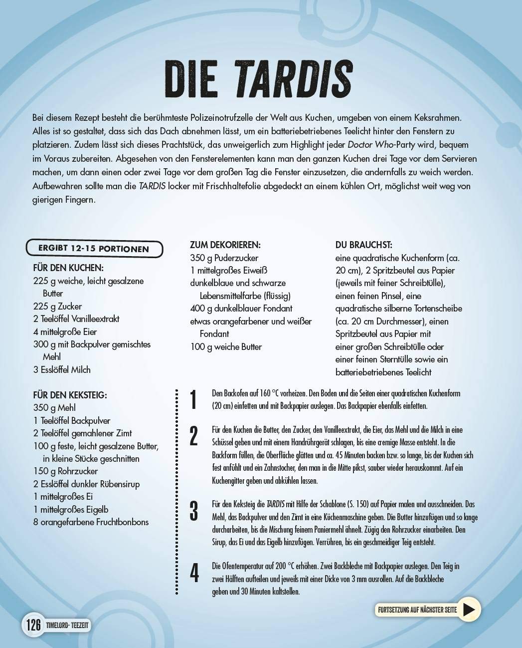 Doctor Who: Das offizielle Kochbuch: Zeit und relative Dimension in 40 Rezepten
