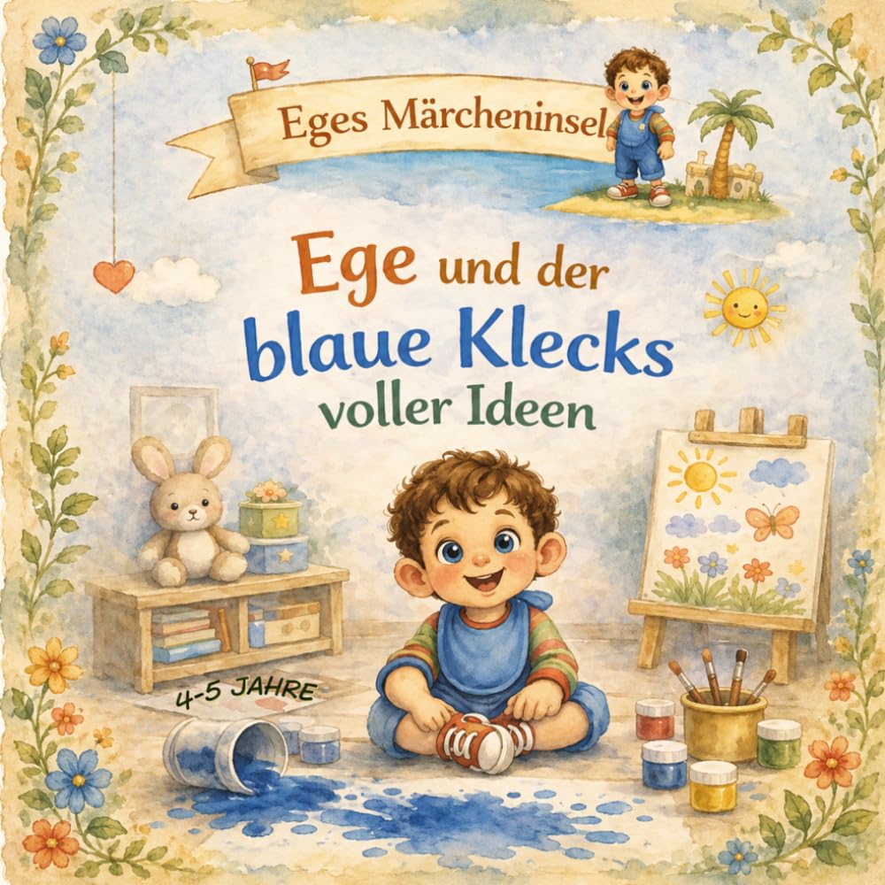 Ege und der blaue Klecks voller Ideen