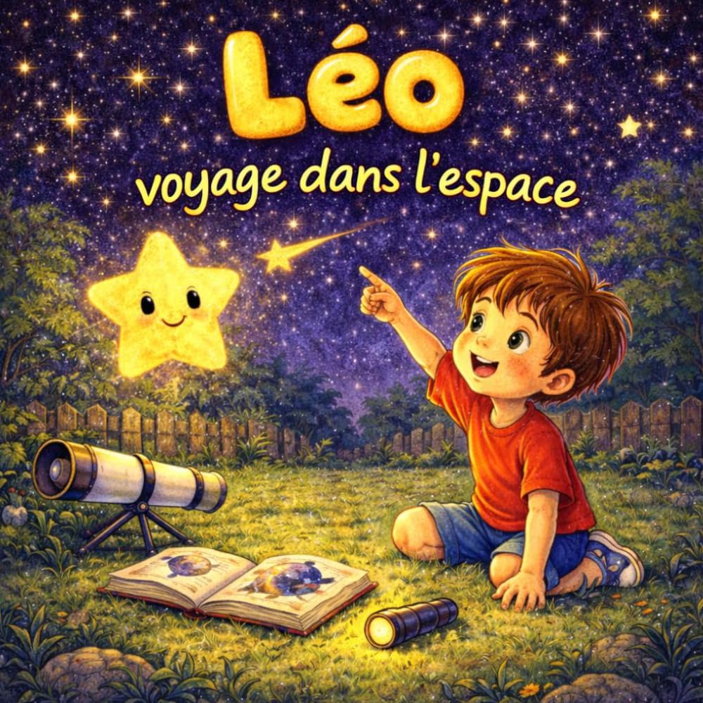 Léo voyage dans l'espace: Léo et le système solaire