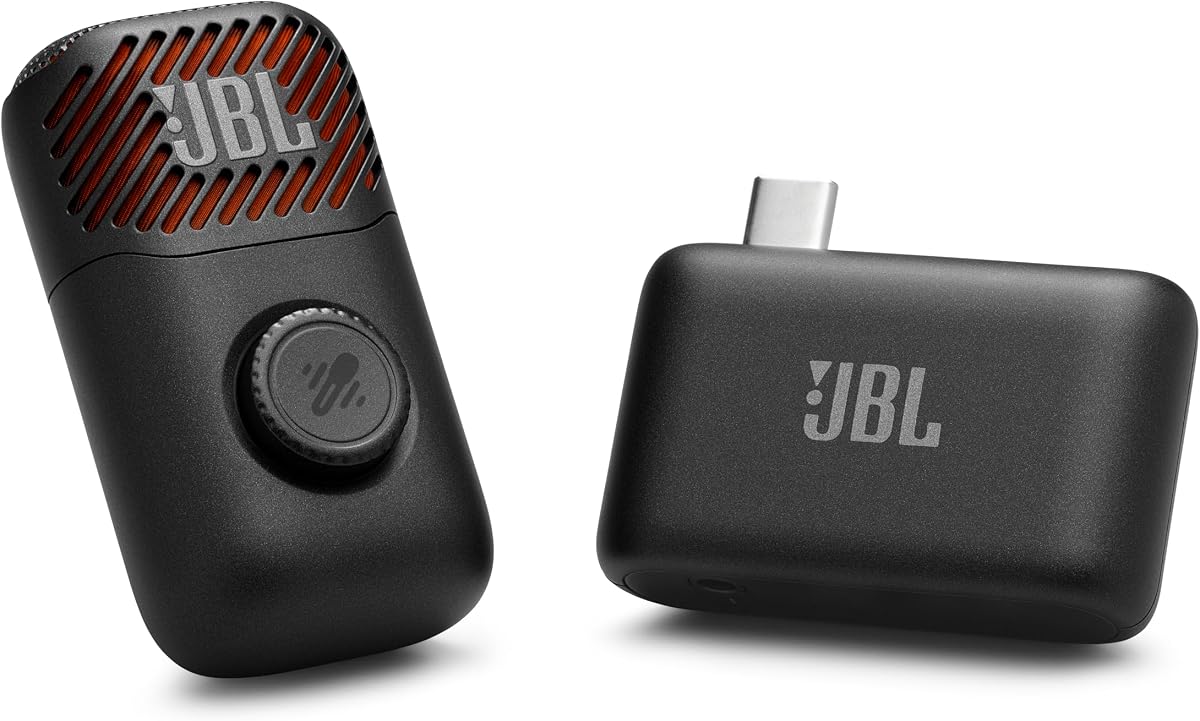 EasySing Mic Mini - Real-Time Vocal Removal - Black | Clear voice and crisp sound, Fine-tune your performance with AI vocal removal, Sing with confidence, Shine wherever you go