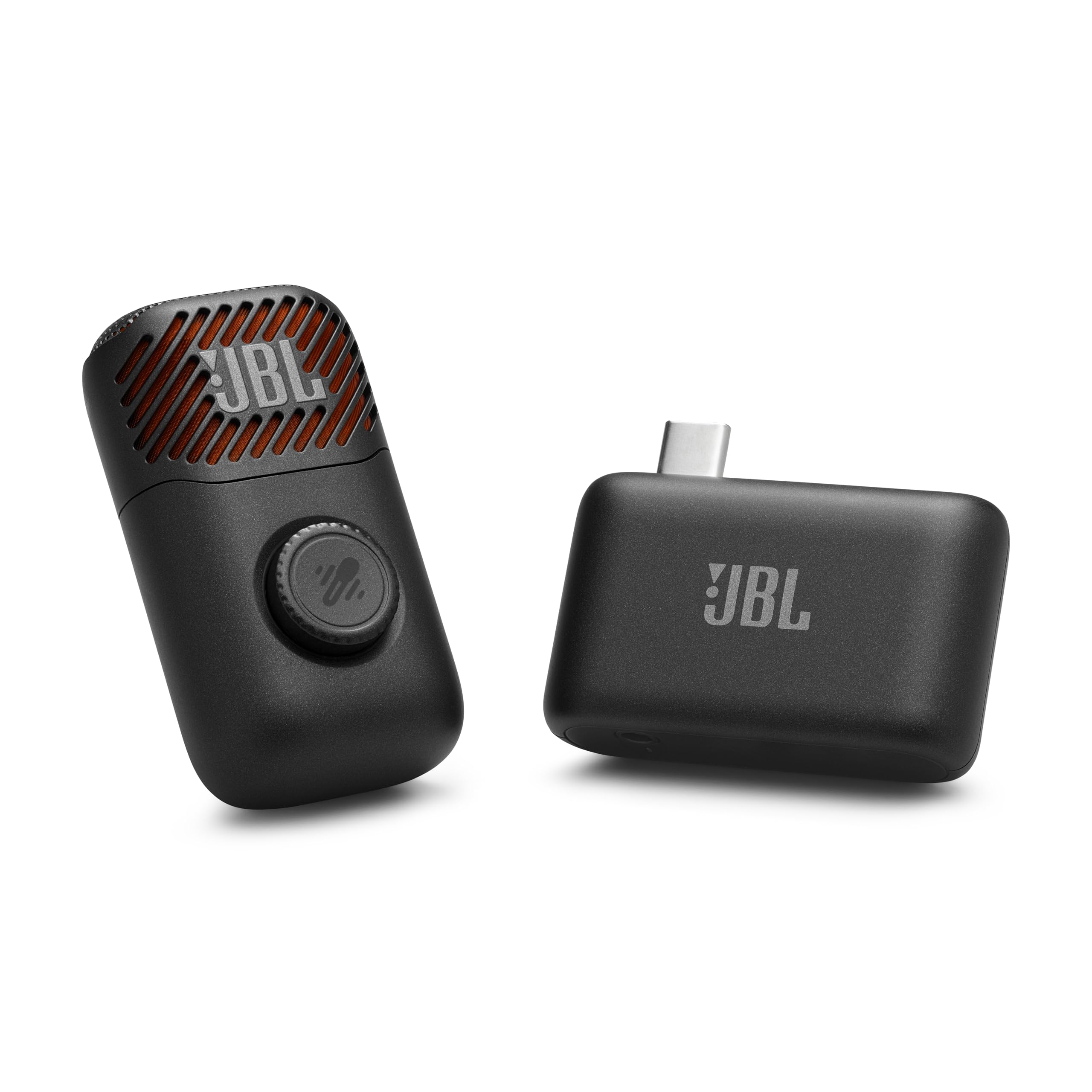 JBL EasySing Mic Mini - Portable microphone with AI vocal removal (Black)