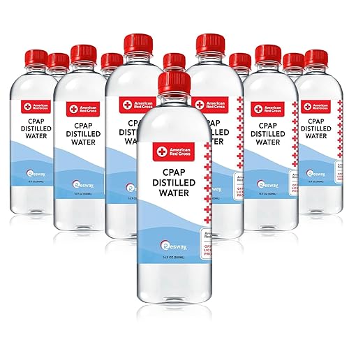 Resway American Red Cross Distilled Water | Travel Bottles for