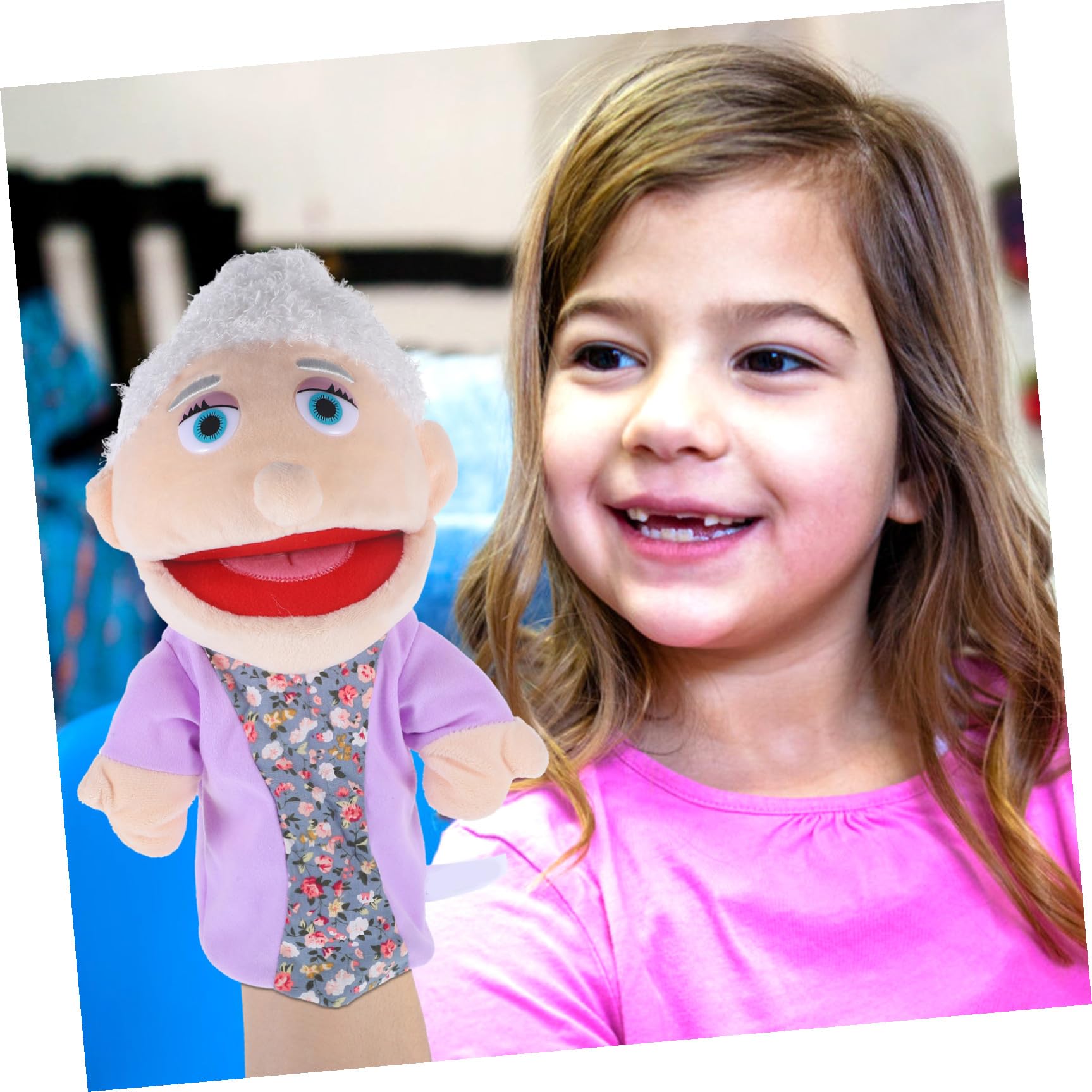 minkissy Marionetas de Mano para Juego de rol 2 Piezas de Felpa Educativas para Niños y Adultos