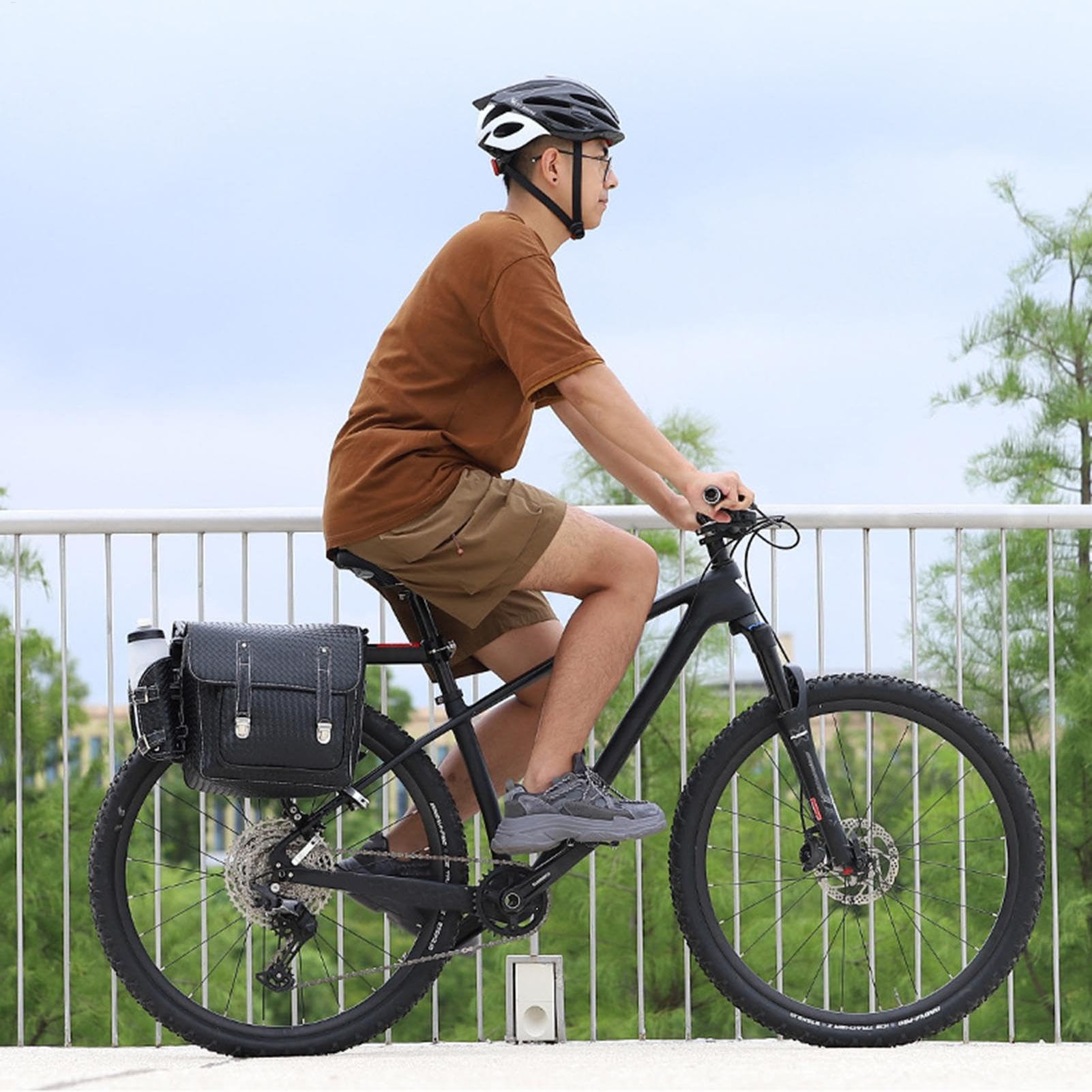 Torba Rowerowa Organizer Na Bagażnik Rowerowy, Sakwa Tylna | Sakwy rowerowe do akcesoriów, dojazdów, cykloturystyki, podróży i organizera sprzętu
