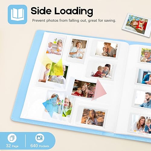 Miniatura 9 de Álbum de fotos 640 para Fujifilm Instax Mini LiPlay 11 90 70 50S 26 25 9 8+ 8 7S Cámara instantáneaMini Link SP-1, Polaroid Snap SnapTouch PIC-300