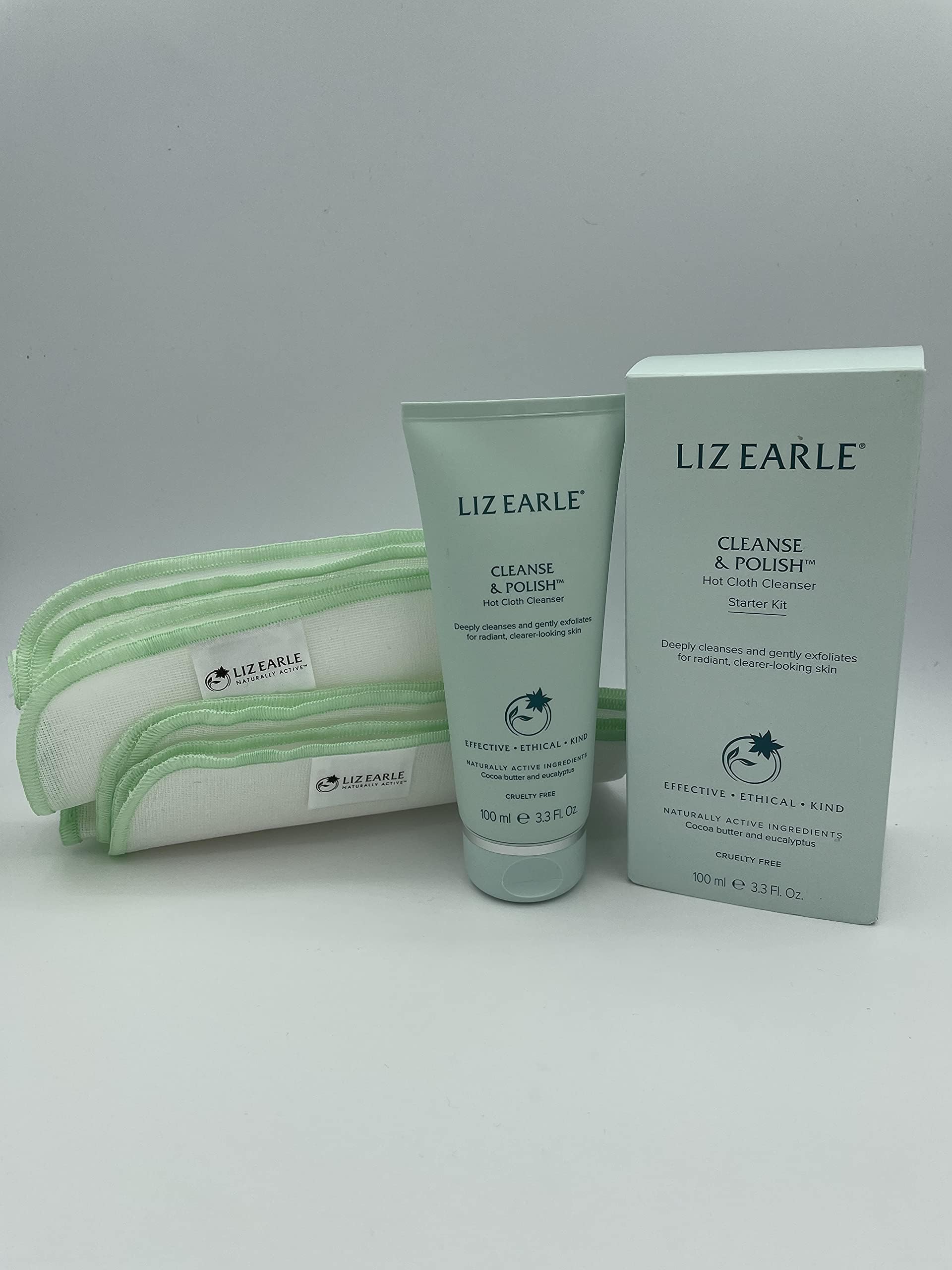 Cleanse & Polish Starter Kit (100ml + 2 Muslin Cloths)