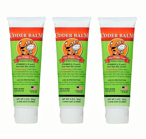 The Happy Cow - Bálsamo hidratante para ubres (3 unidades)