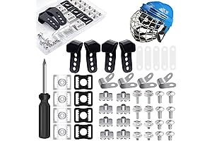CCM Hockey Helmet Repair Kit, Complete Replacement Kit for Football and Visor