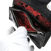 Vista 9 de Cartera de cuero genuino para motocicleta