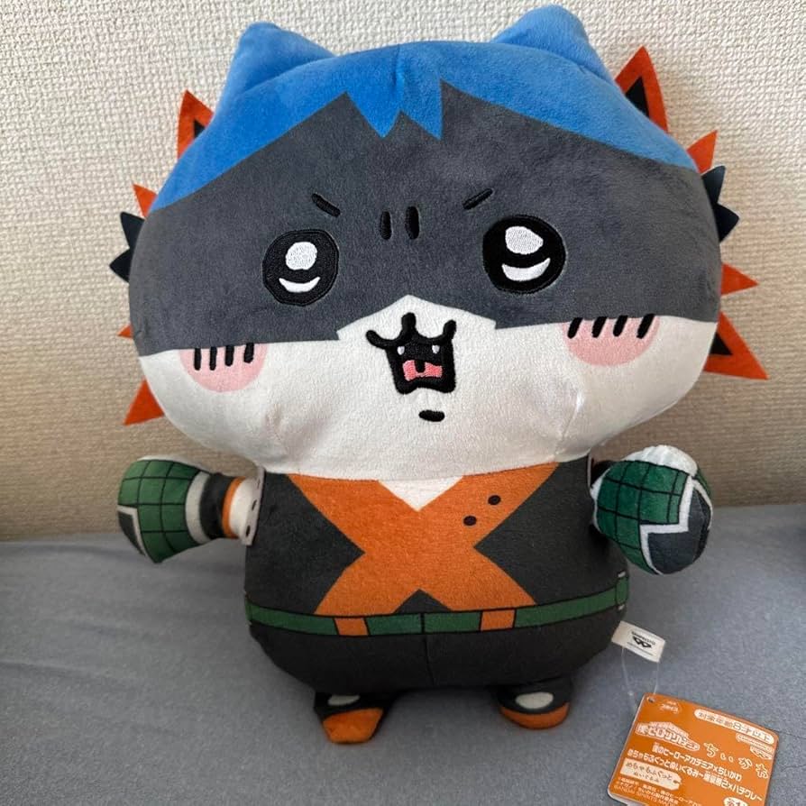 Amazon.co.jp: ハチワレ ぬいぐるみ プライズ 爆豪勝己 : おもちゃ