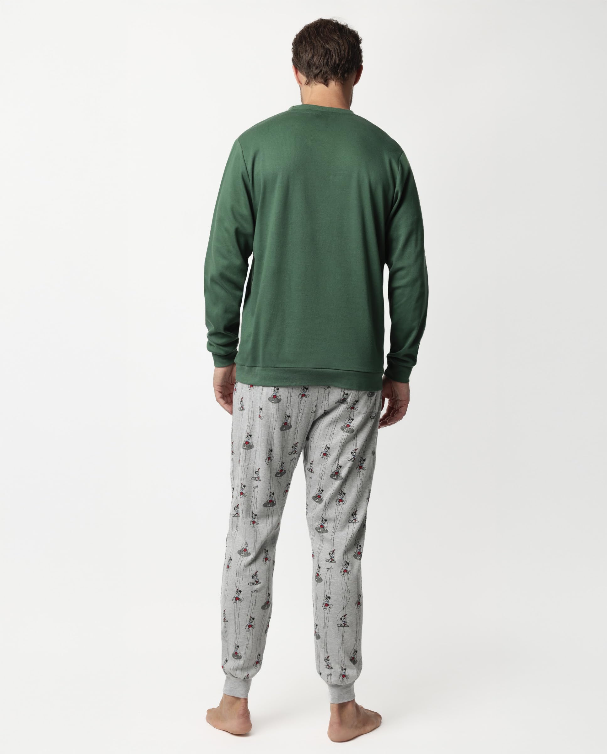 Disney Pijama Manga Larga Puppet Boy para Hombre