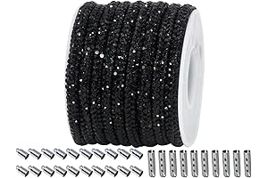 PAMIR TONG 6 Yards Rhinestone Glitter Rope