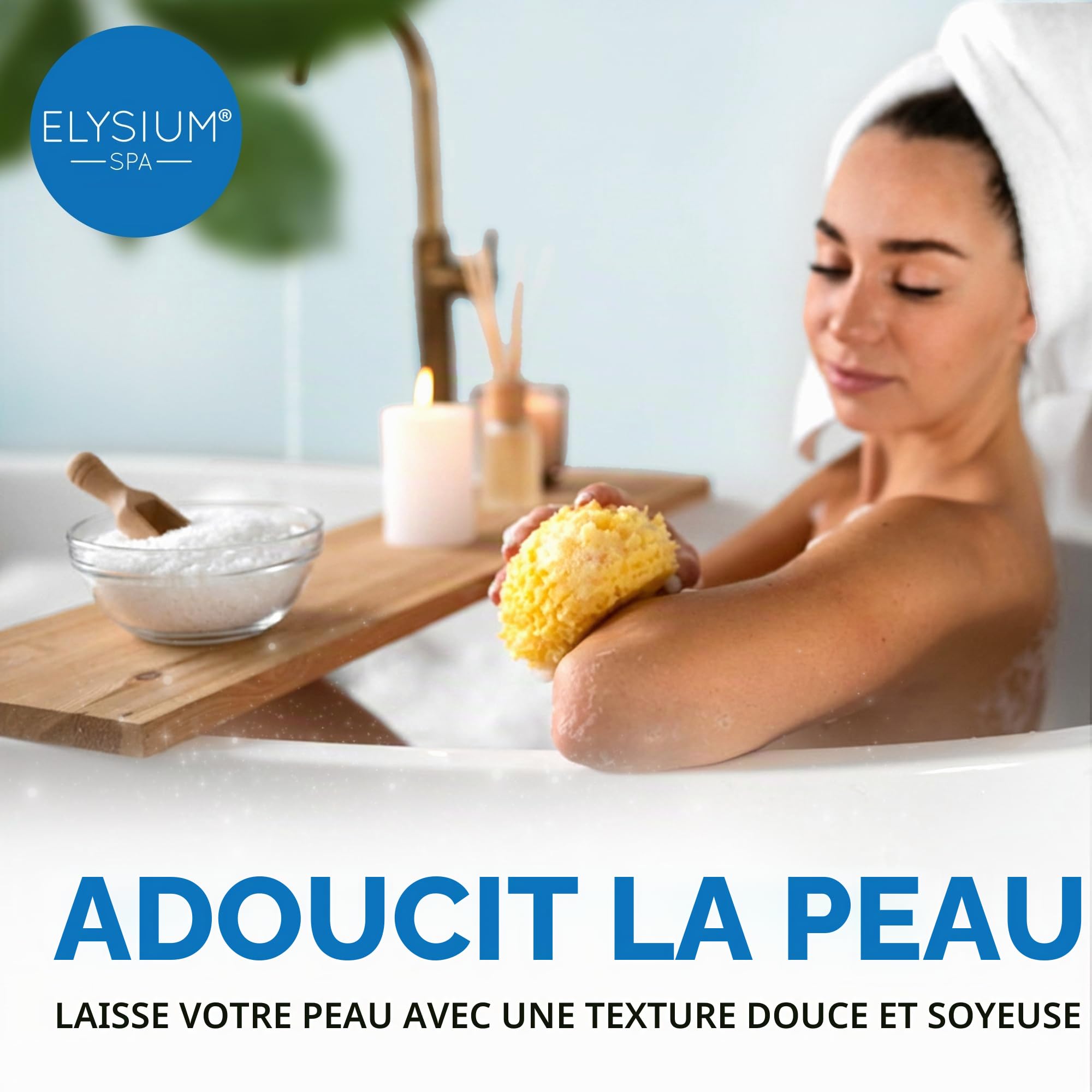 Elysium Spa Sels d'Epsom naturels originaux 1 kg