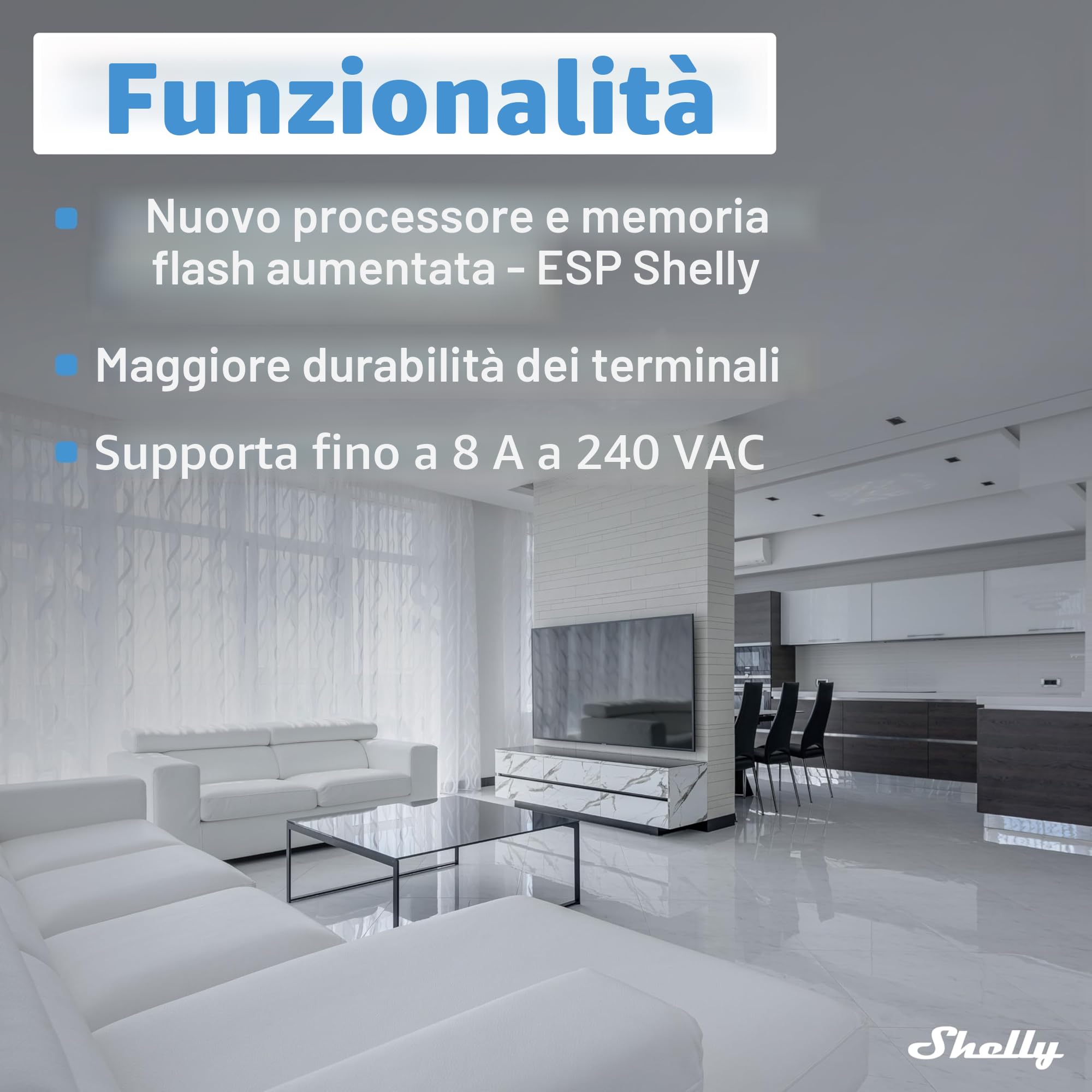 Shelly Plus 1PM Mini Gen 3, Duo Pack, Interruttore Relè Intelligente, Wifi, 1 Canale & Plus 1 Mini Gen3, Duo Pack, Interruttore di Relè Intelligente, Wifi, 1 Canale