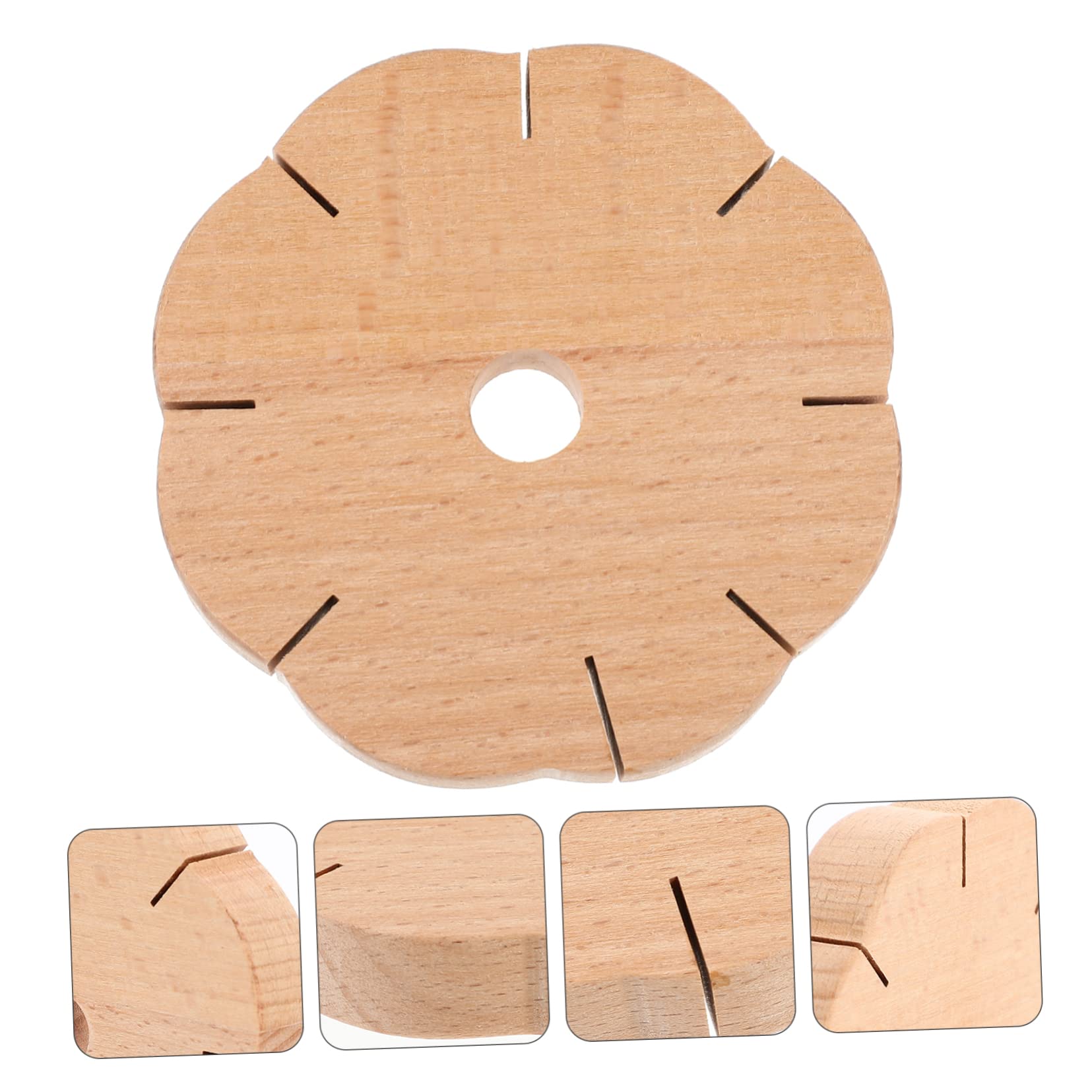 CIMAXIC Wooden Bracelet Knitter Kit Bracelet Making Set DIY Weaving Tool Rope Braid Device