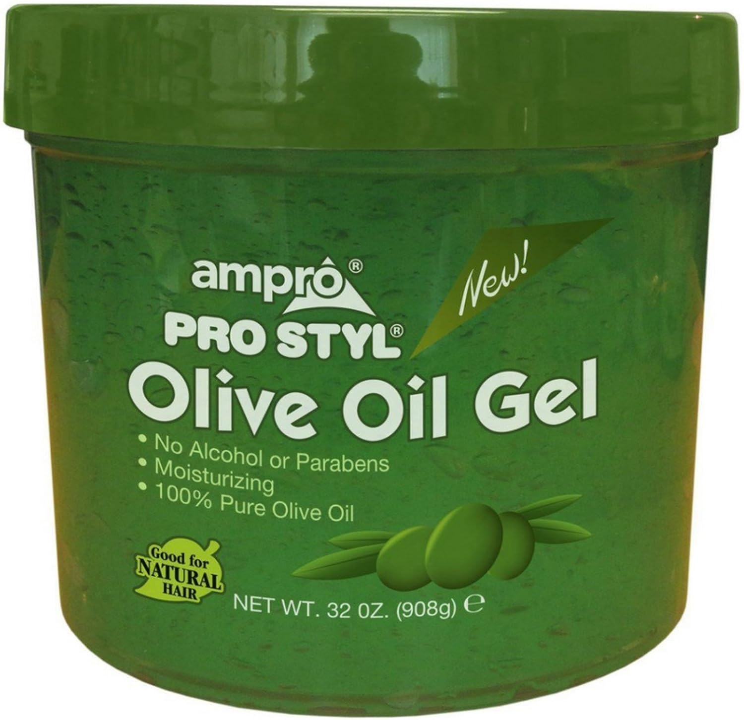 Ampro Olive Oil Gel, 32 oz (Pack of 4)