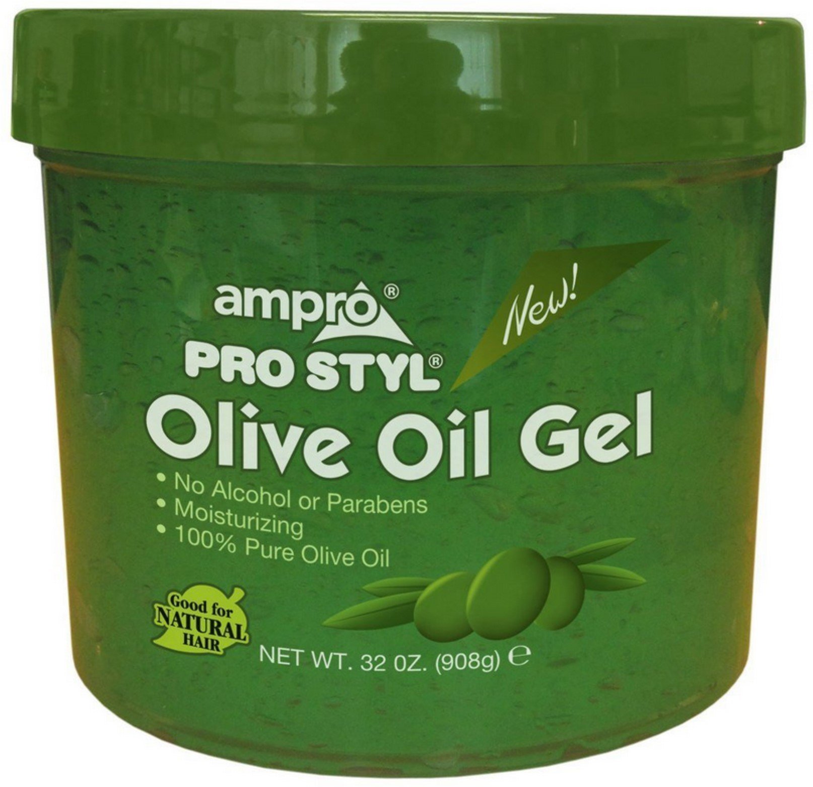 Ampro Olive Oil Gel, 32 oz (Pack of 4)