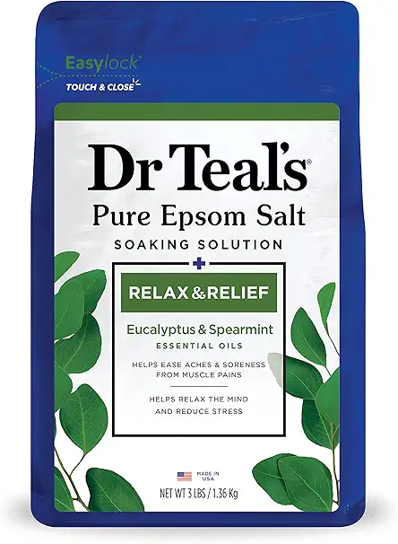 Dr Teal's Pure Epsom Salt Soak, Relax &...