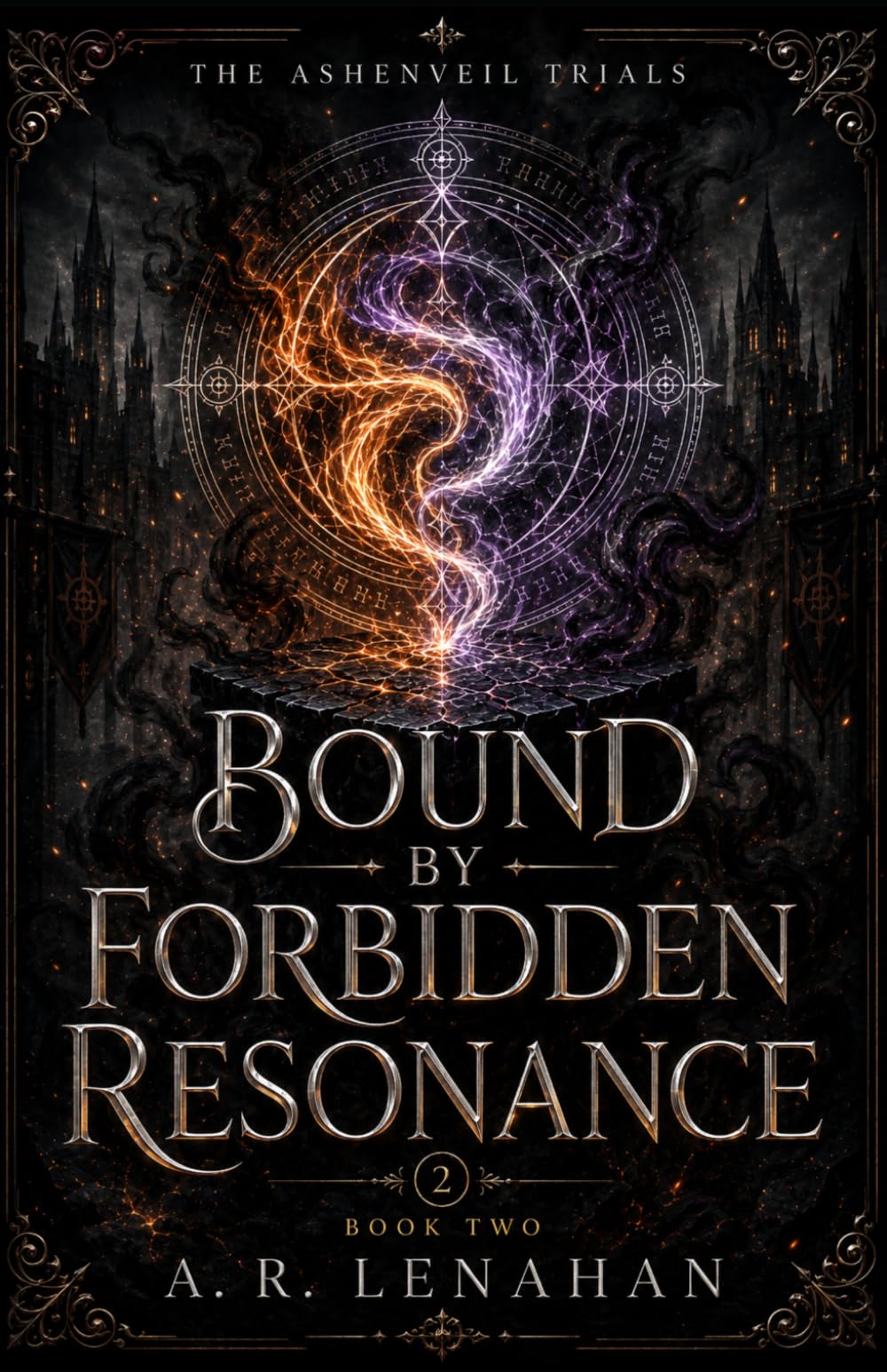 Bound by Forbidden Resonance: A Forbidden Bond Dark Academy Romantasy (The Ashenveil Trials)