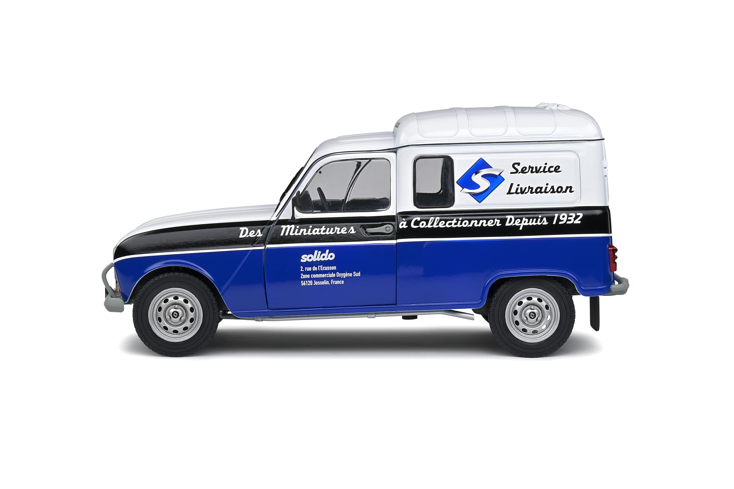 Solido 1/43 Renault 4 F4 Fourgonnette 1978 - Collection Minis Auto Magazine #42Eb - France
