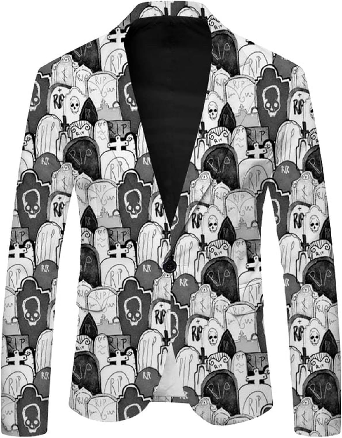 メンズのハロウィンスーツジャケットをテーマにしたフォーマルコート。パーティーのチュームや着用に最適。403