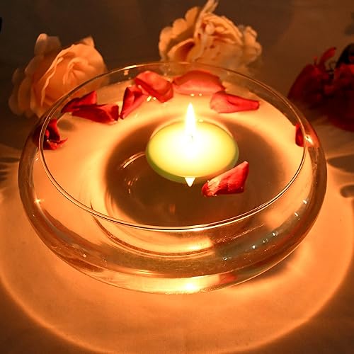 Miniatura 5 de Zest Candle Velas flotantes de 12 piezas, 3 pulgadas, aguamarina