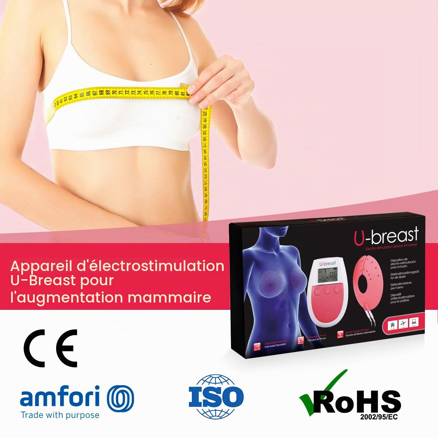 U-Breast: Appareil d’électrostimulation pour augmenter les seins
