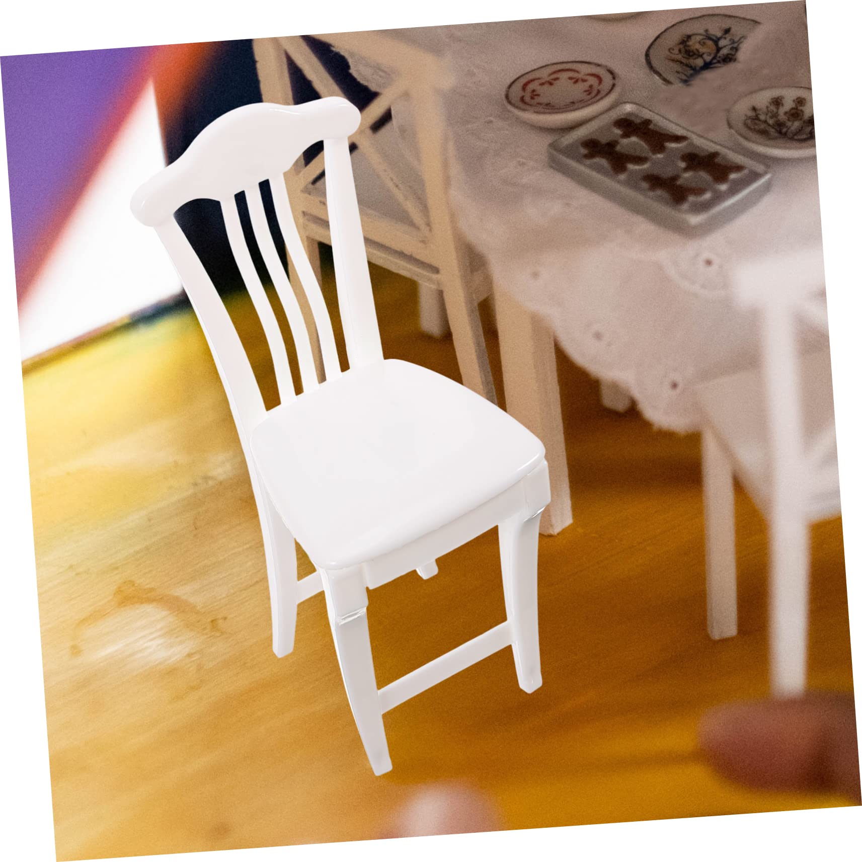 Toddmomy Table Miniature Pour Maison De Poupées Accessoire Décoratif