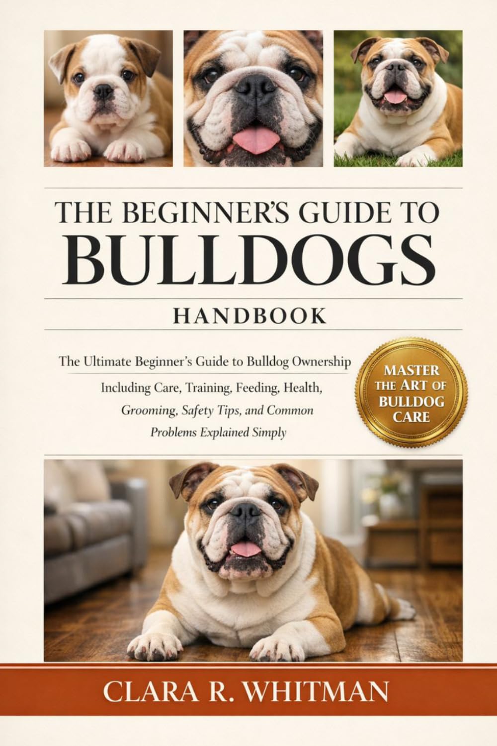 THE BEGINNER’S GUIDE TO BULLDOGS: The Ultimate Beginner’s Guide to Bulldog Ownership Including Care, Training, Feeding, Health, Grooming, Safety Tips, and Common Problems Explained Simply