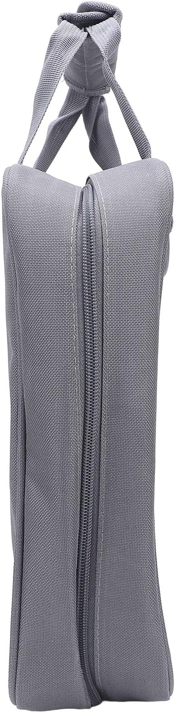 Eujgoov Mini Dish Travel Bag, Oxford Fabric with Adjustable Strap 26.4-49.2in, for Mini Dish Satellite Kit Cable Router Power Supply Pipe Adapter