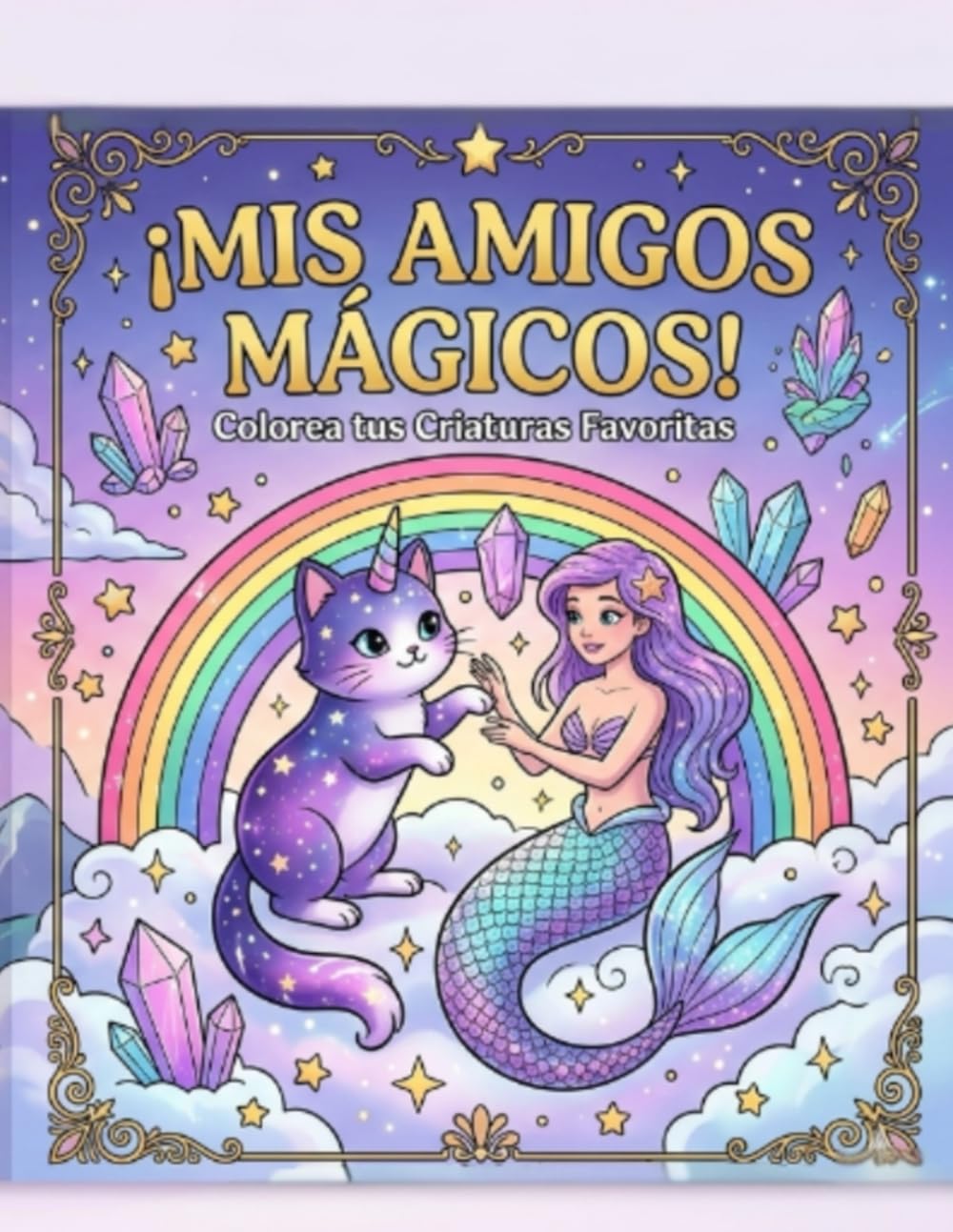 ¡Mis amigos mágicos!: Colorea tus Criaturas Favoritas.