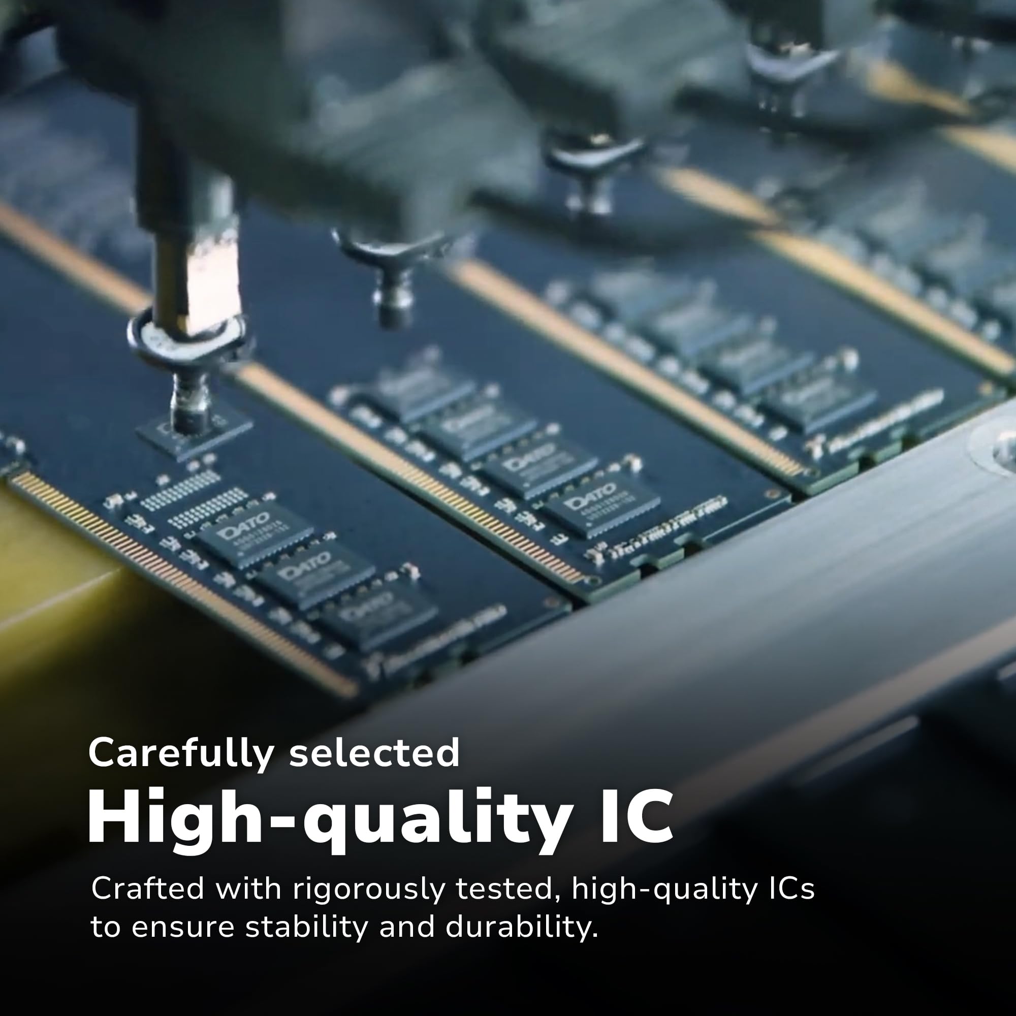 DATO DDR5 RAM 32GB (16GBx2) 6000MHz with Heatsink dimm PC6000 CL38