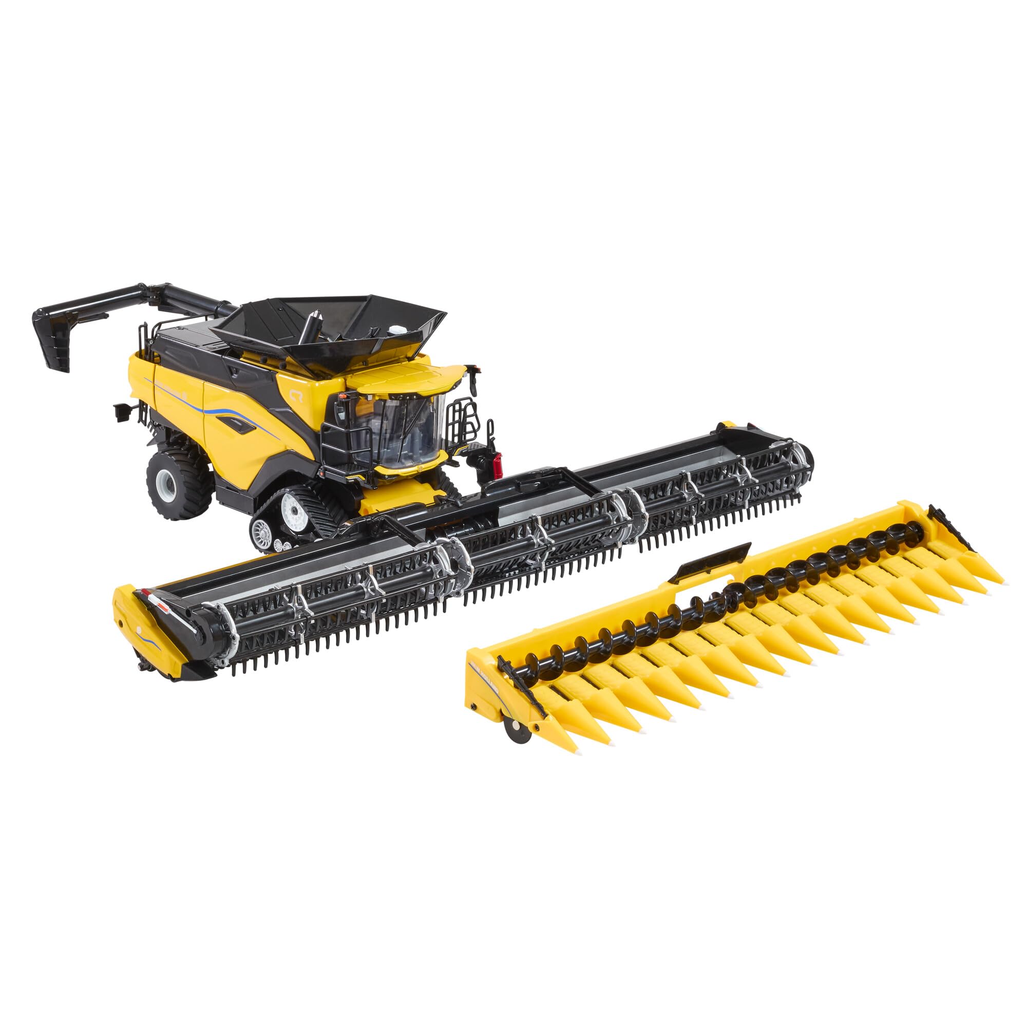 Britains New Holland CR11 Mähdrescher-Modell, präzises Druckguss-Sammlerstück, detailreiche Nachbildung mit drehbaren Teilen, Robustes Landwirtschaftsspielzeug für Sammler & Kinder.