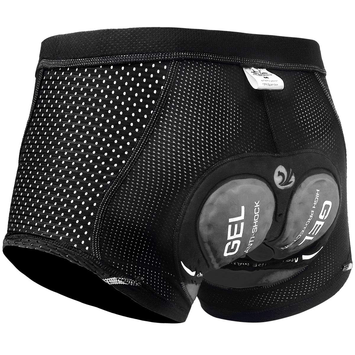 X-TIGER Men's Cycling Underwear Shorts 5D Padded Gel,MTB Biking Shorts Pants with Breathable,Adsorbent Design