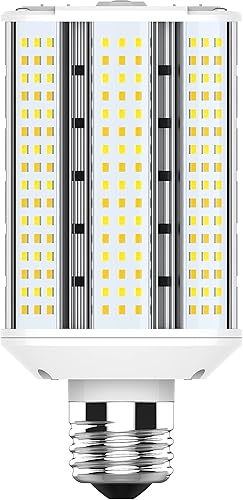Satco S28980 102030 vatios seleccionable CCT seleccionable base media LED paquete de pared, 3.62 pulgadas de ancho