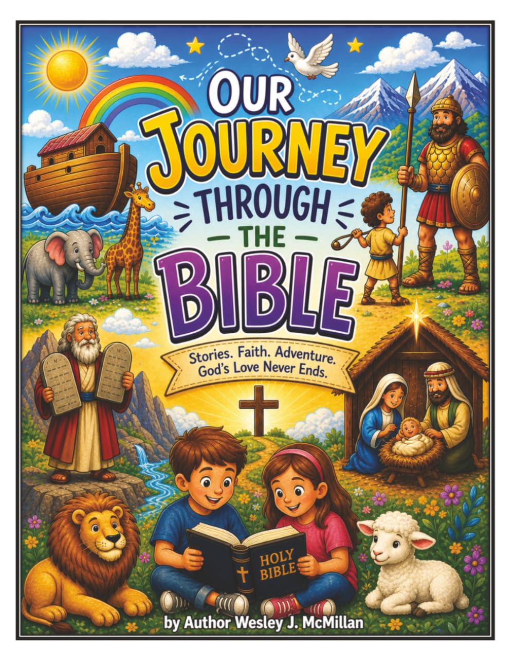 Our Journey Through The Bible: Stories. Faith. Adventure. God's Love Never Ends